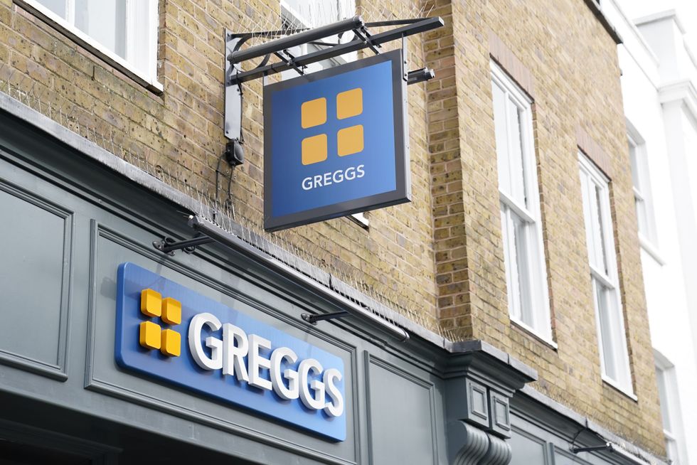 Greggs store sign