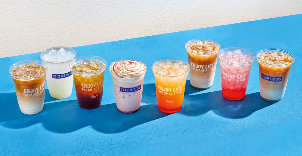 Greggs summer drinks