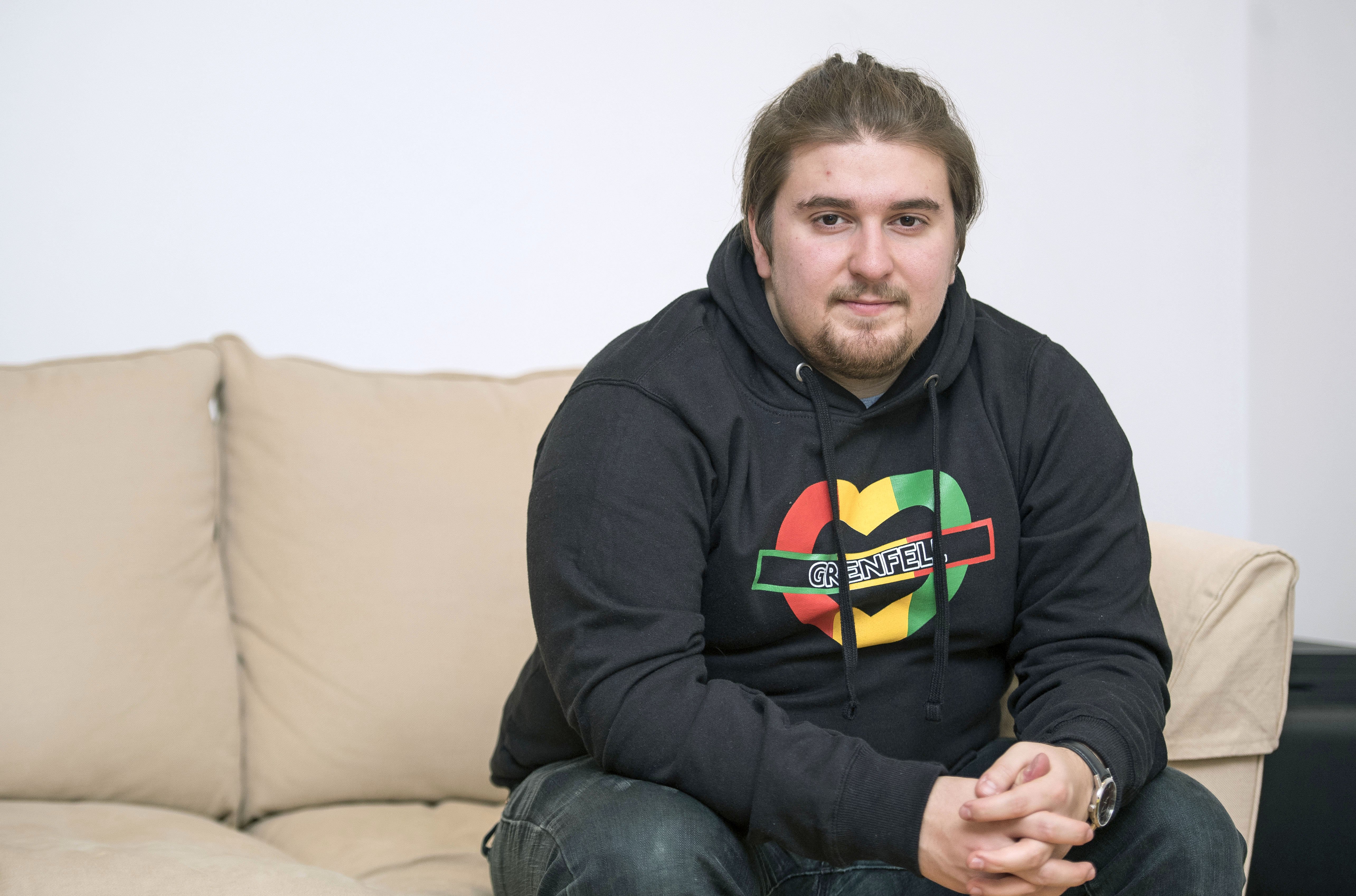 Grenfell survivor Tiago Alves.