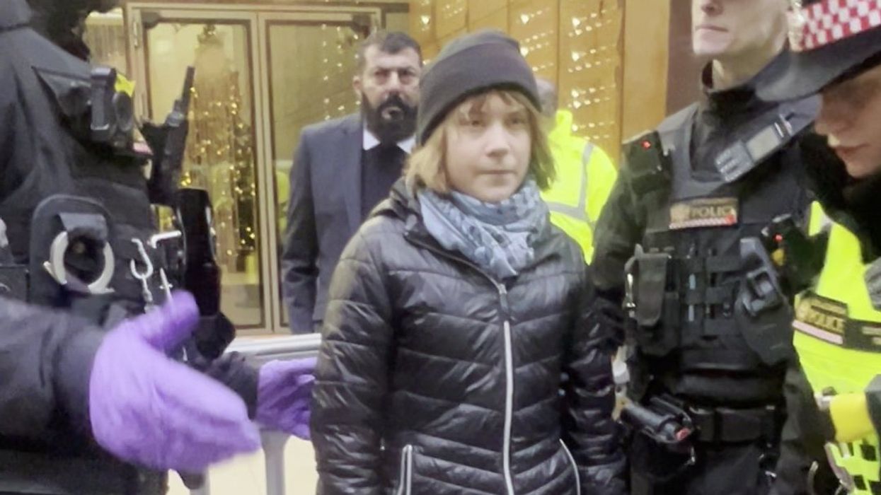 Greta Thunberg arrested in London after supporting Palestine Action hunger strikers