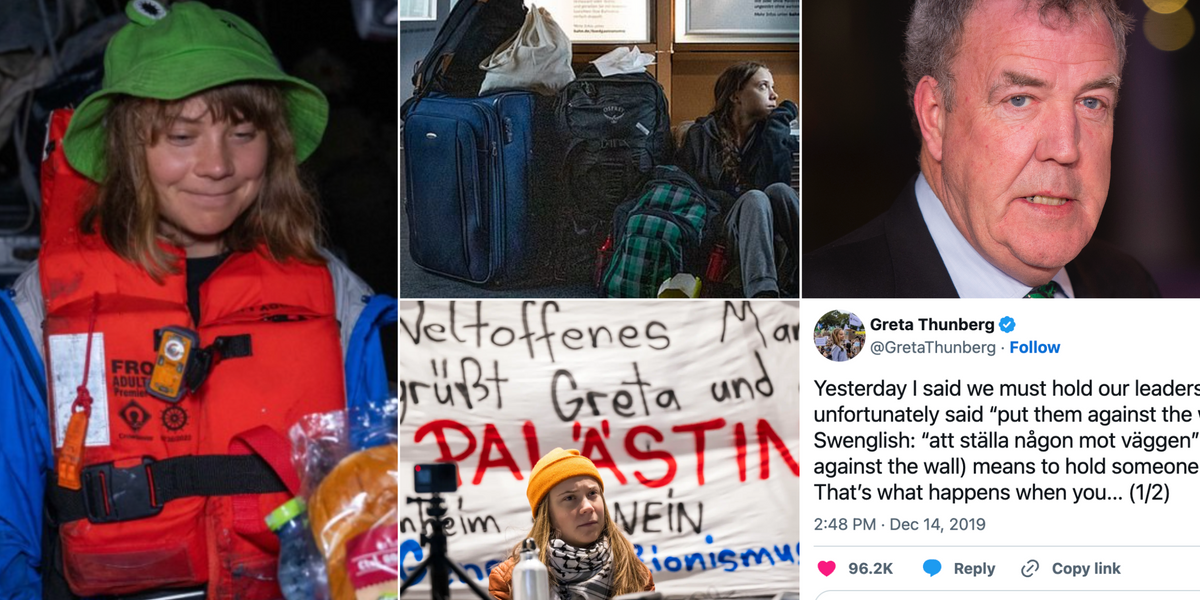 NextImg:Greta Thunberg's five worst gaffes as activist puts her foot in it AGAIN with 'narcissistic' Gaza stunt