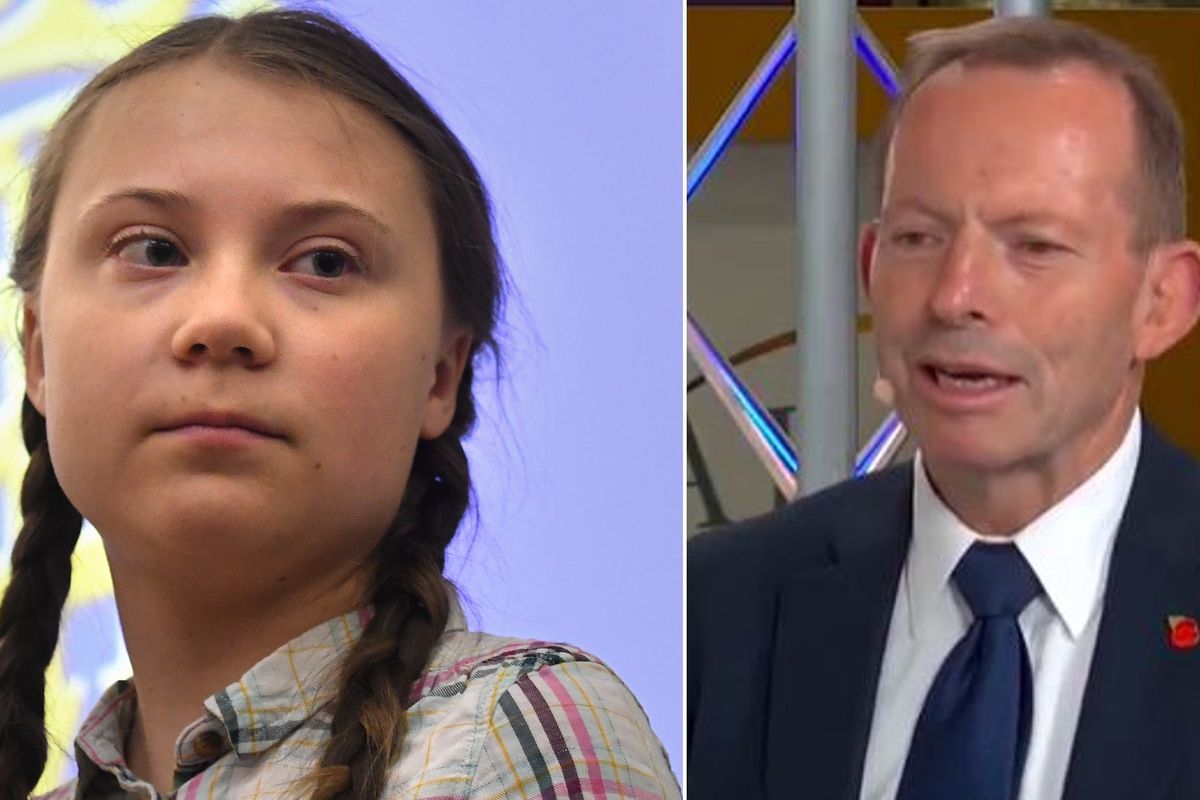 ​Greta Thunberg /Tony Abbott