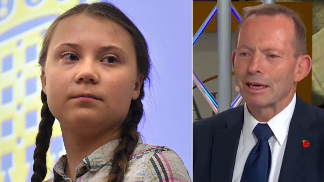 Greta Thunberg /Tony Abbott