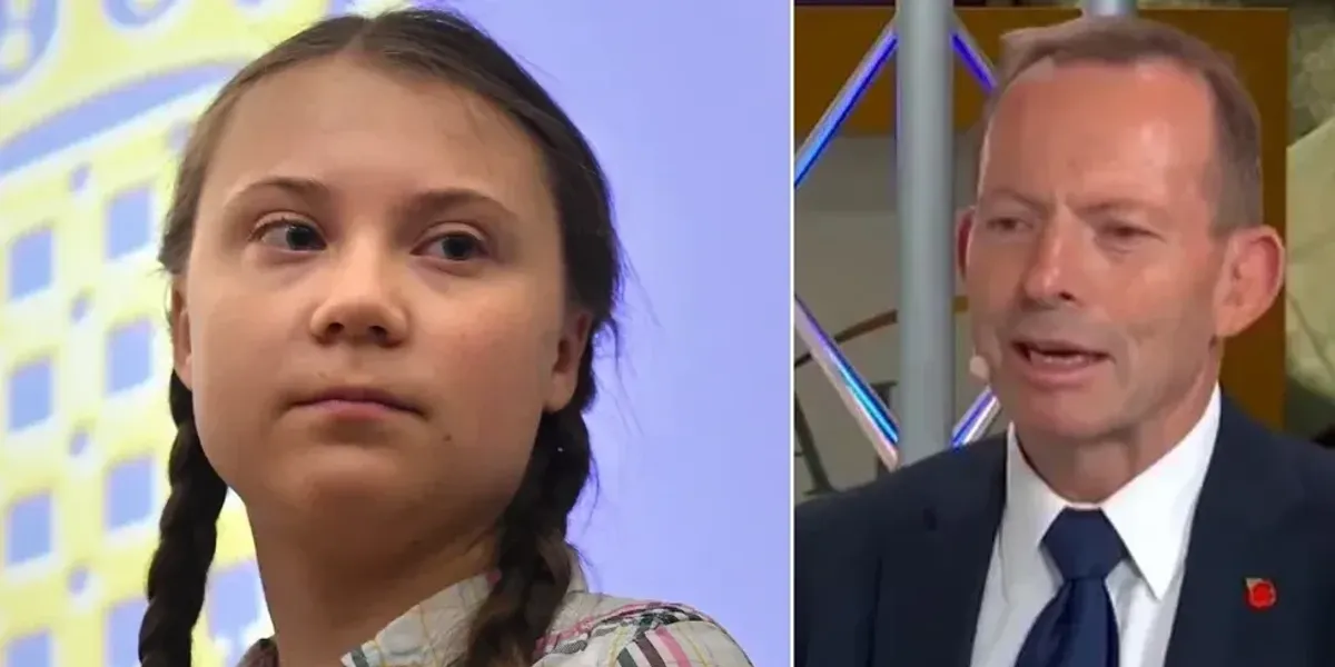 NextImg:'Let's find a better guru!' Greta Thunberg torn apart by Tony Abbott in one line put-down