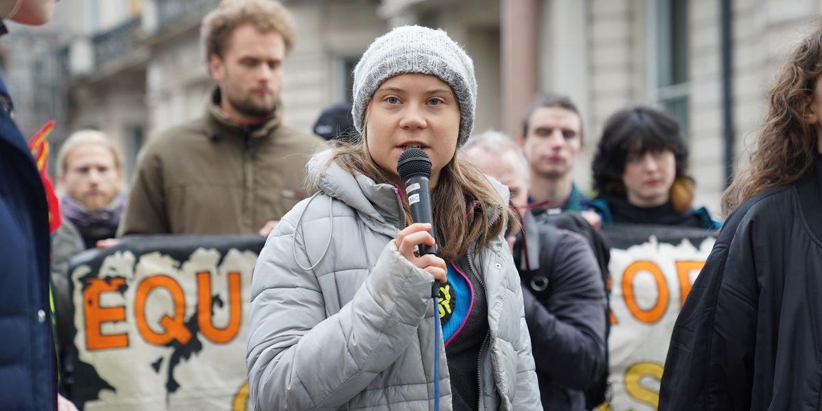 NextImg:Greta Thunberg blasts Israel 'genocide' as she claims direct climate change link