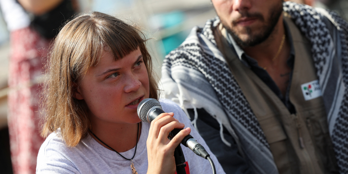 NextImg:Israel planning to jail Greta Thunberg in 'terrorist-level conditions' as she sails for Gaza AGAIN