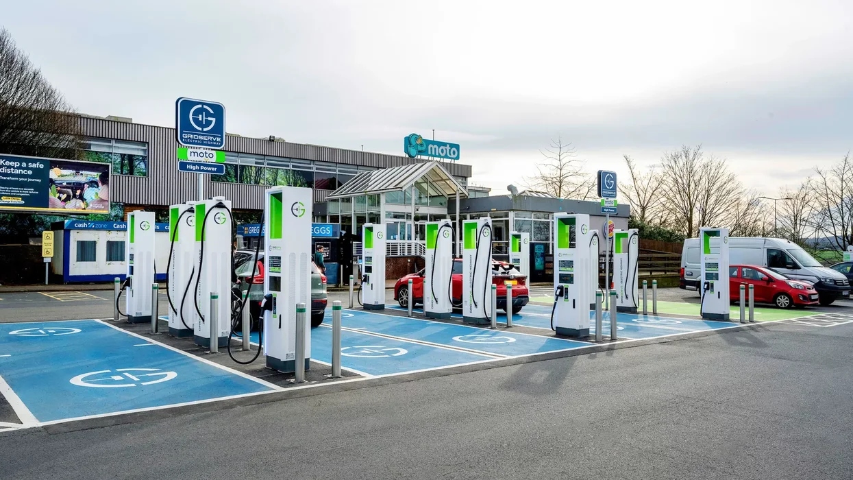 Gridserve electric vehicle chargers