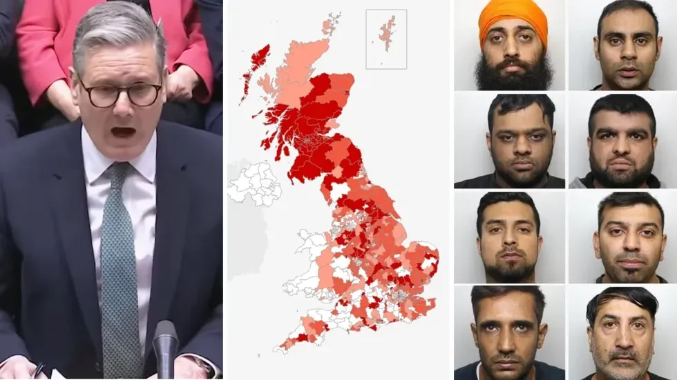 Grooming gangs are overwhelmingly represented in areas with Labour majorities