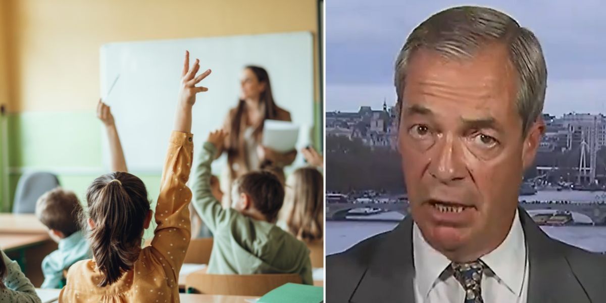 NextImg:Labour is planning to teach children how to spot extremist content - and Nigel Farage is raising the alarm