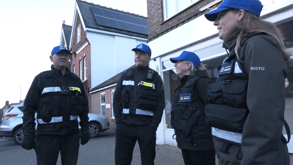 Group of Crowborough patrol