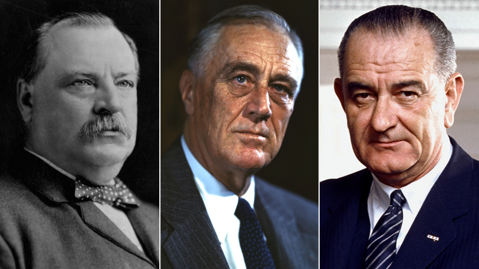 Grover Cleveland/FDR/Lyndon Johnson