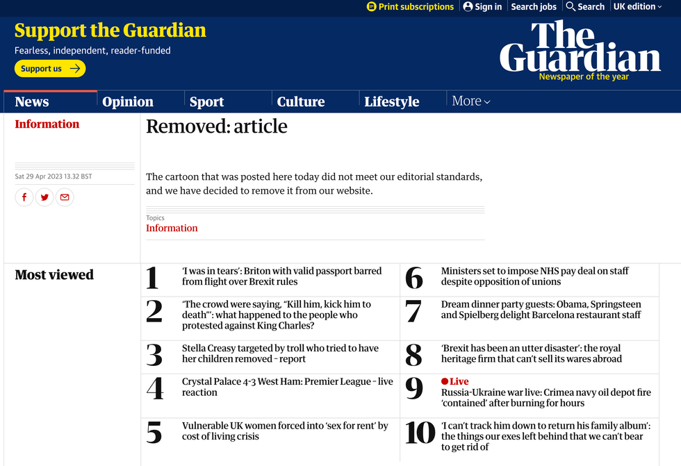 Guardian racism