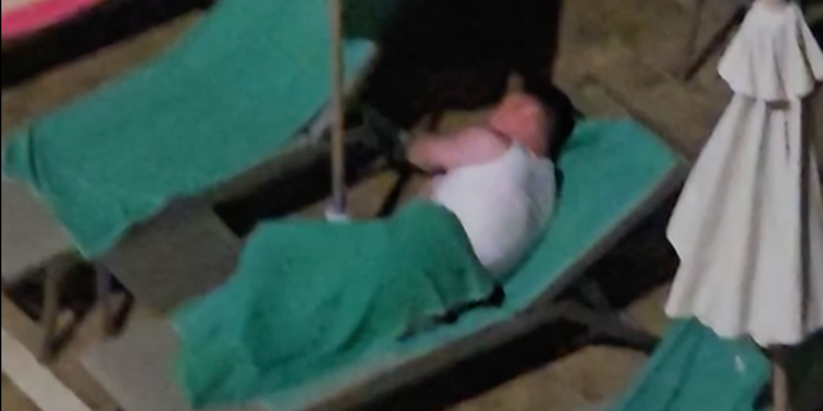 British tourists SLEEP on sunbeds overnight as holiday wars escalate