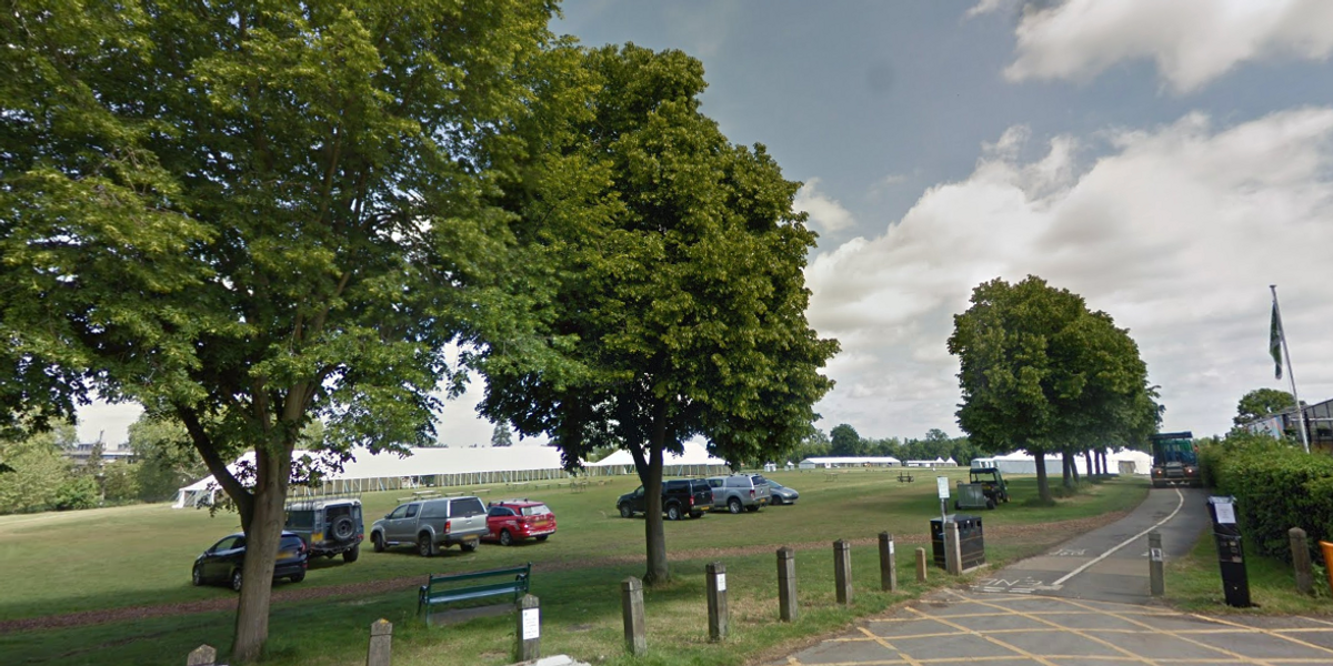 NextImg:Travellers take over leafy £500k suburb as 30 caravans descend on much-loved park