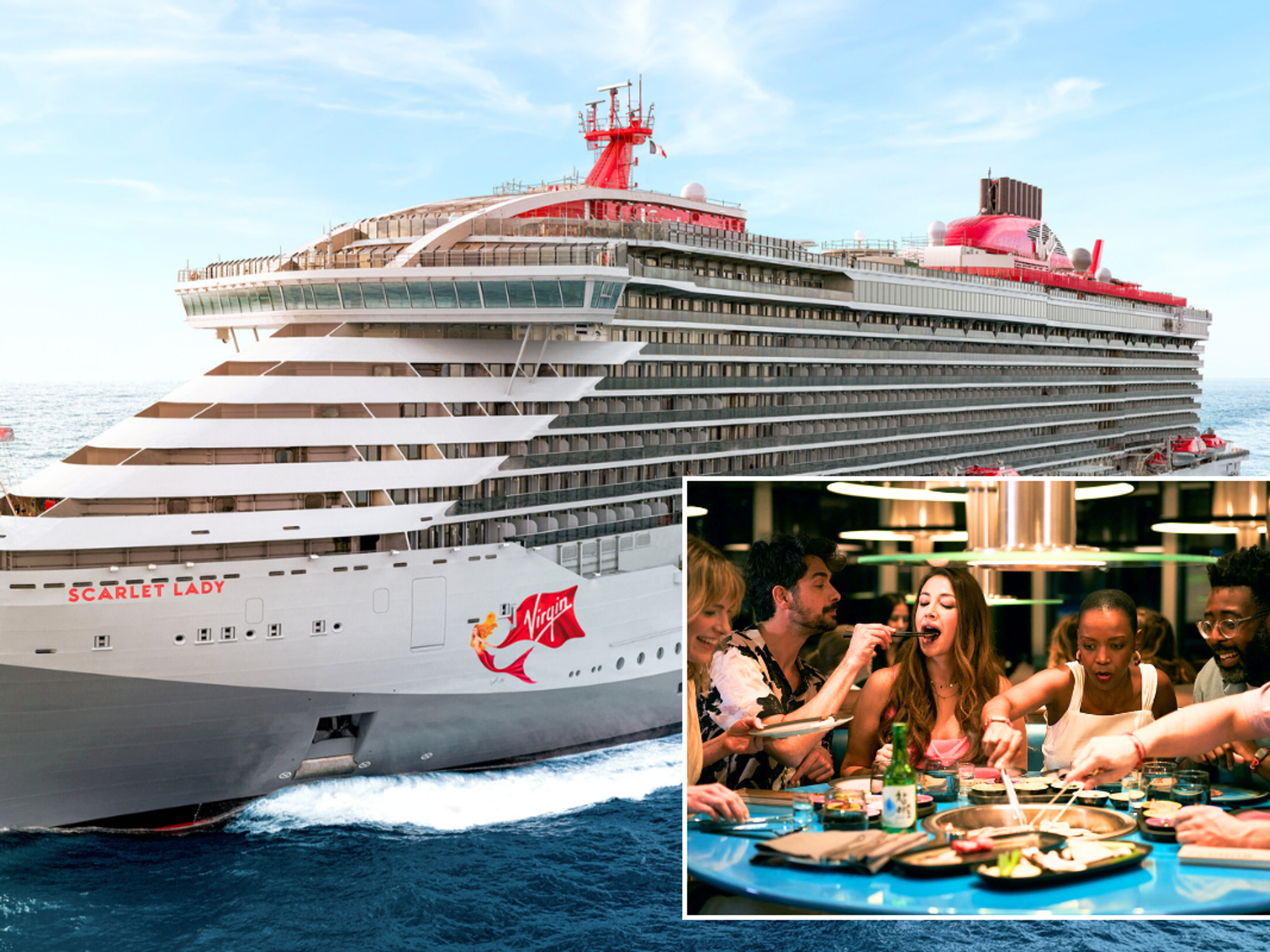 Gunbae Virgin Voyage ship / Virgin Voyages ship