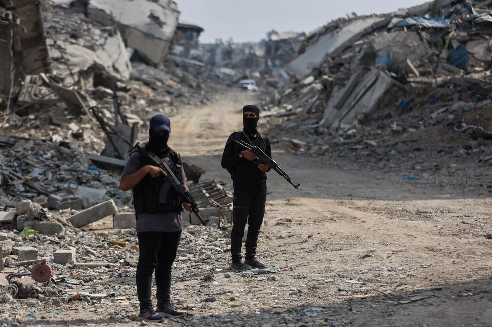 Gunmen in Gaza