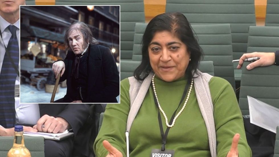 Gurinder Chadha and Scrooge