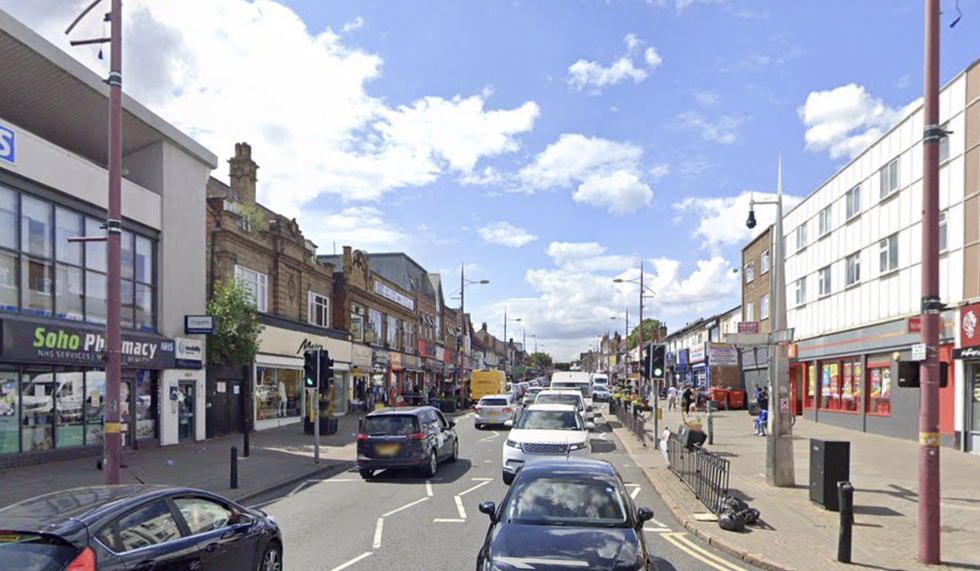 GV down Soho Road