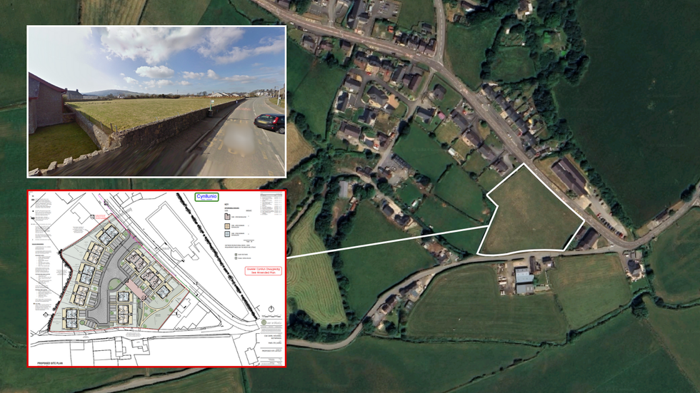 Gwynedd Council planning application map