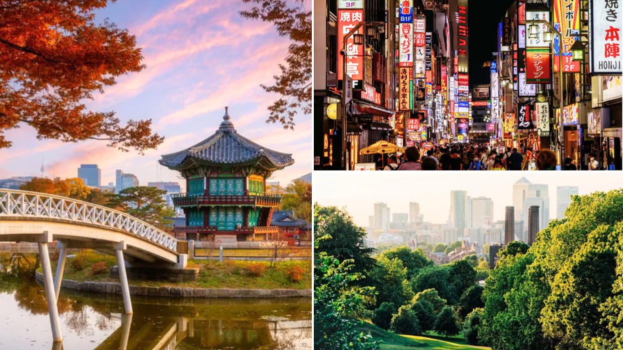 Gyeongbokgung Palace, Seoul, South Korea / Tokyo, Japan / London