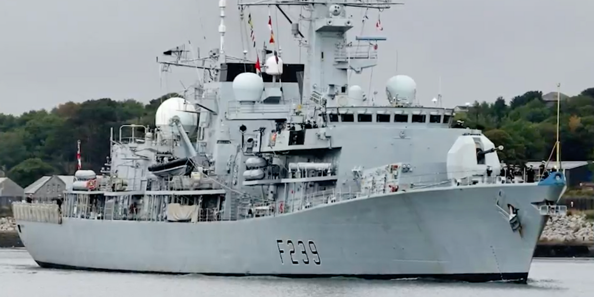 NextImg:Third Royal Navy warship deployed to Gulf amid as tensions soar