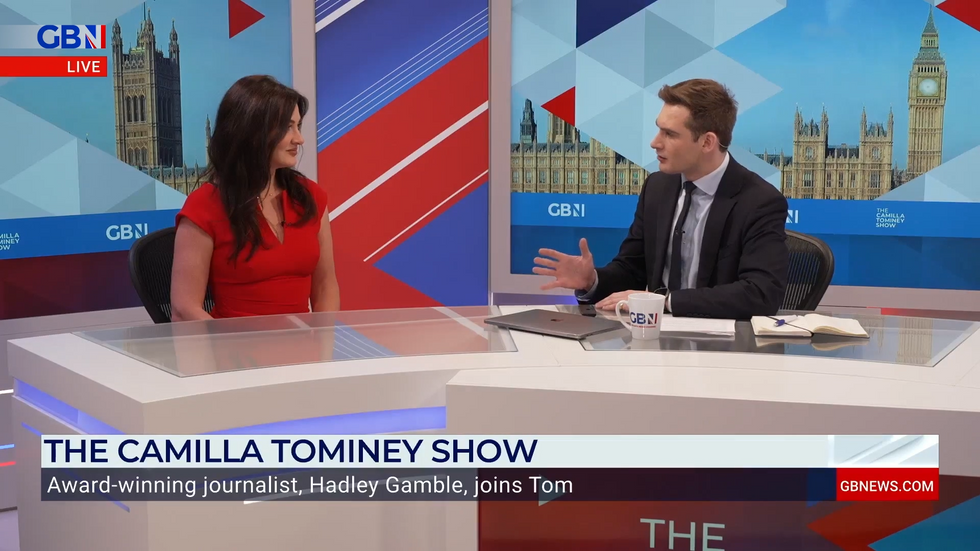 Hadley Gamble and Tom Harwood