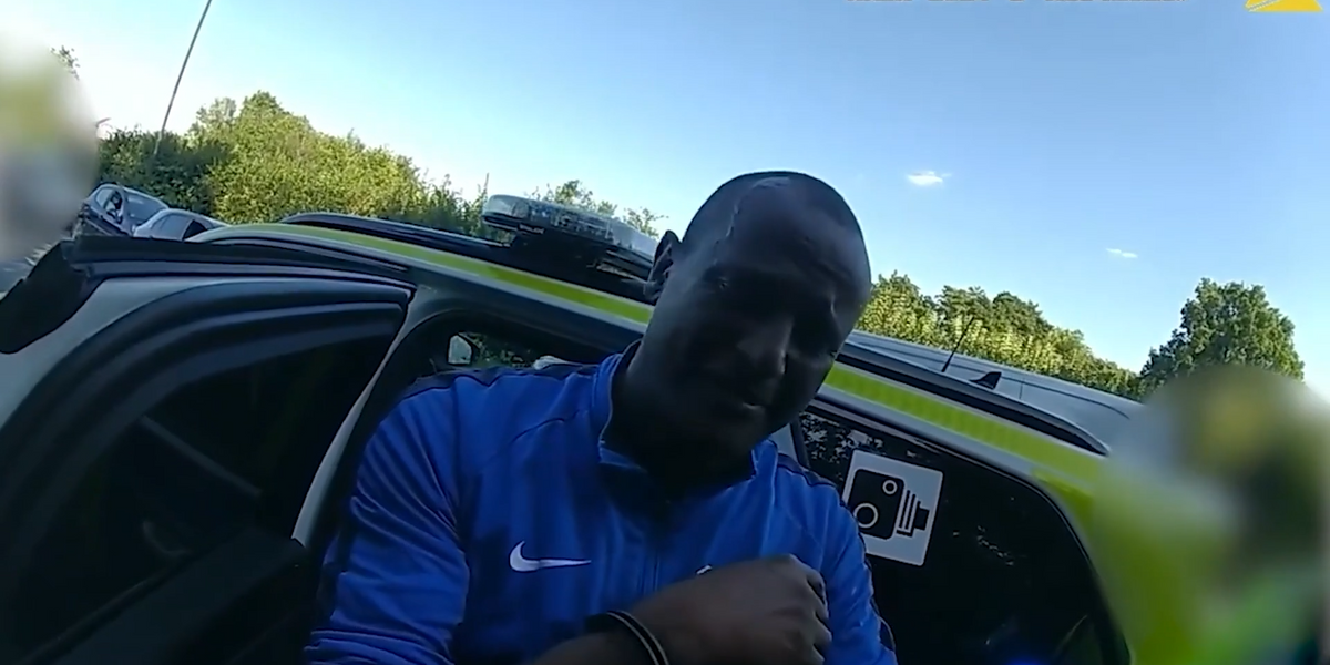 NextImg:Moment man accused of Epping sexual assault starts to cry as he is arrested