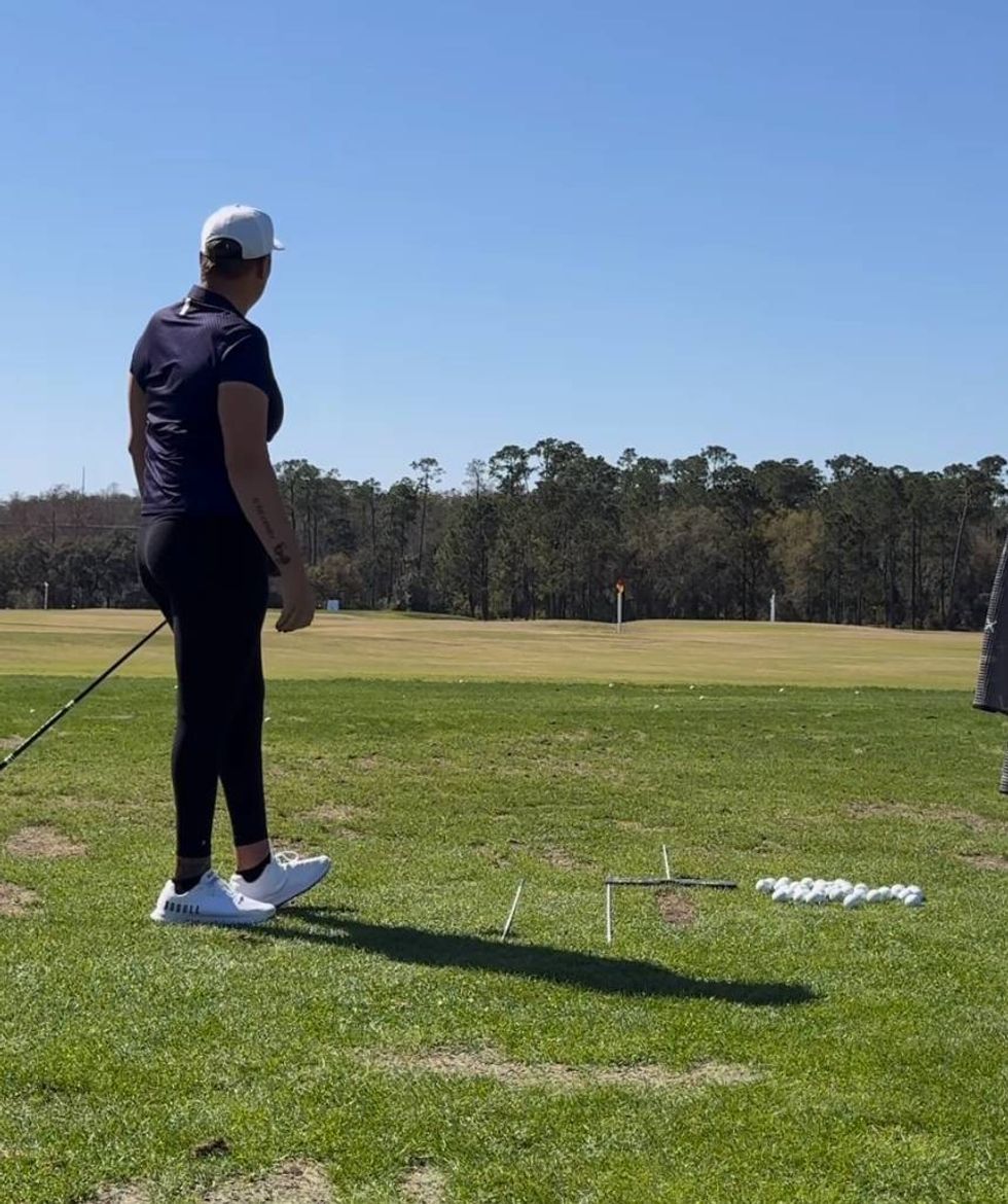 Hailey Davidson is hoping to one day play on the LPGA