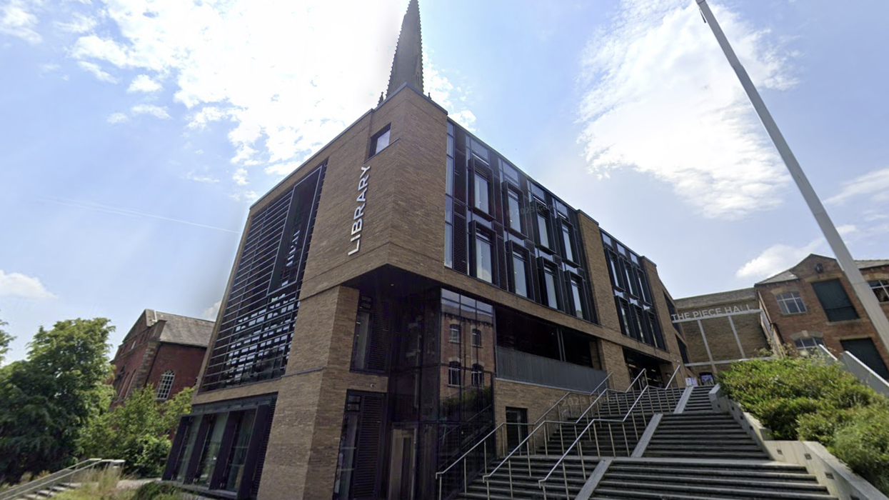 Halifax Library is in Calderdale Council's area