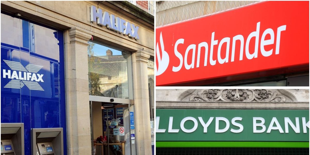 Bank branch closures warning: Lloyds, Halifax and Santander shutting down 22 locations Bank branch closures warning: Lloyds, Halifax and Santander shutting down 22 locations