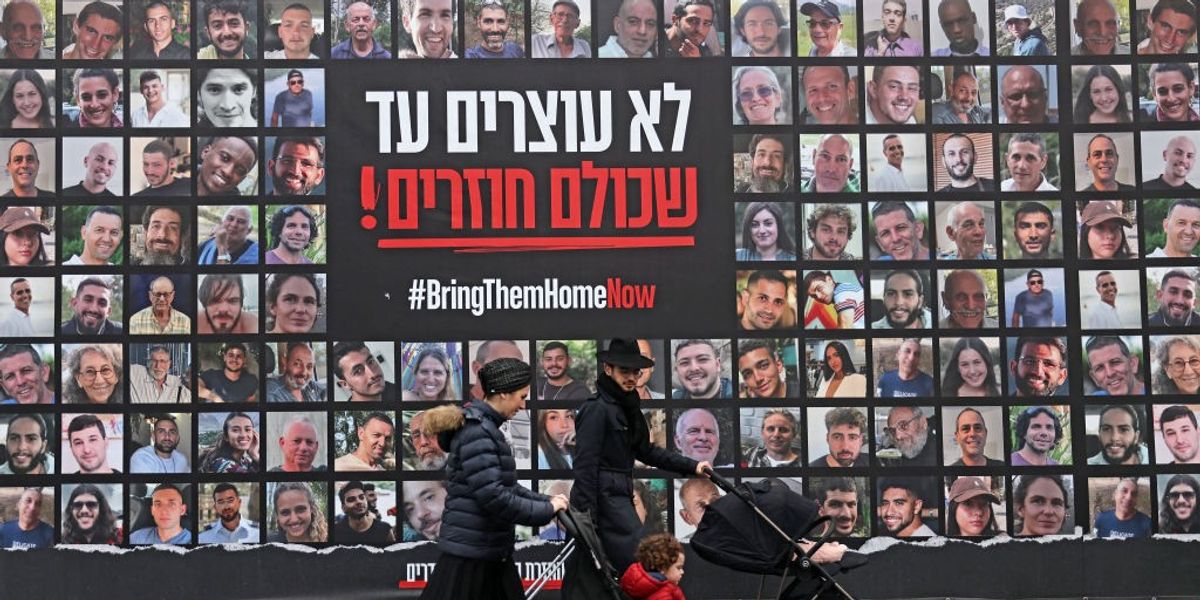 NextImg:Eight hostages set to be released by Hamas as part of Gaza ceasefire deal are dead, Israel has said