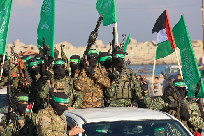 Hamas on truck