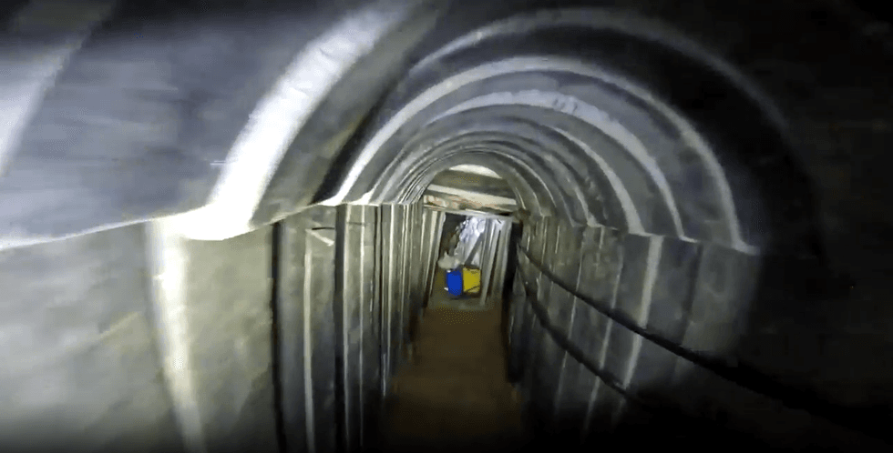 Hamas tunnels in Gaza