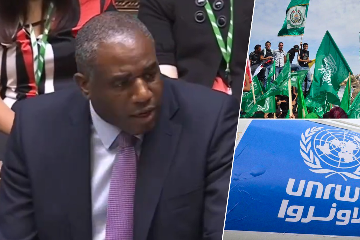 Hamas/UNRWA/David Lammy