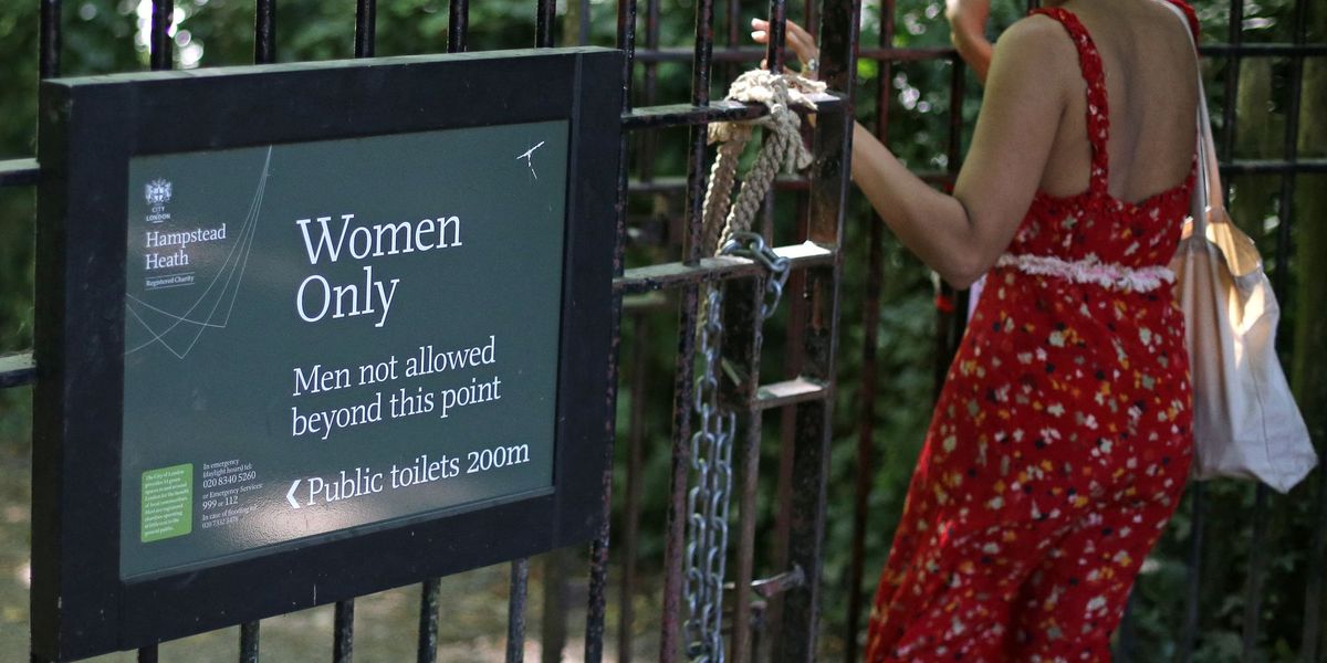 Trans women can STILL use female-only bathing pond despite Supreme Court ruling Trans women can STILL use female-only bathing pond despite Supreme Court ruling
