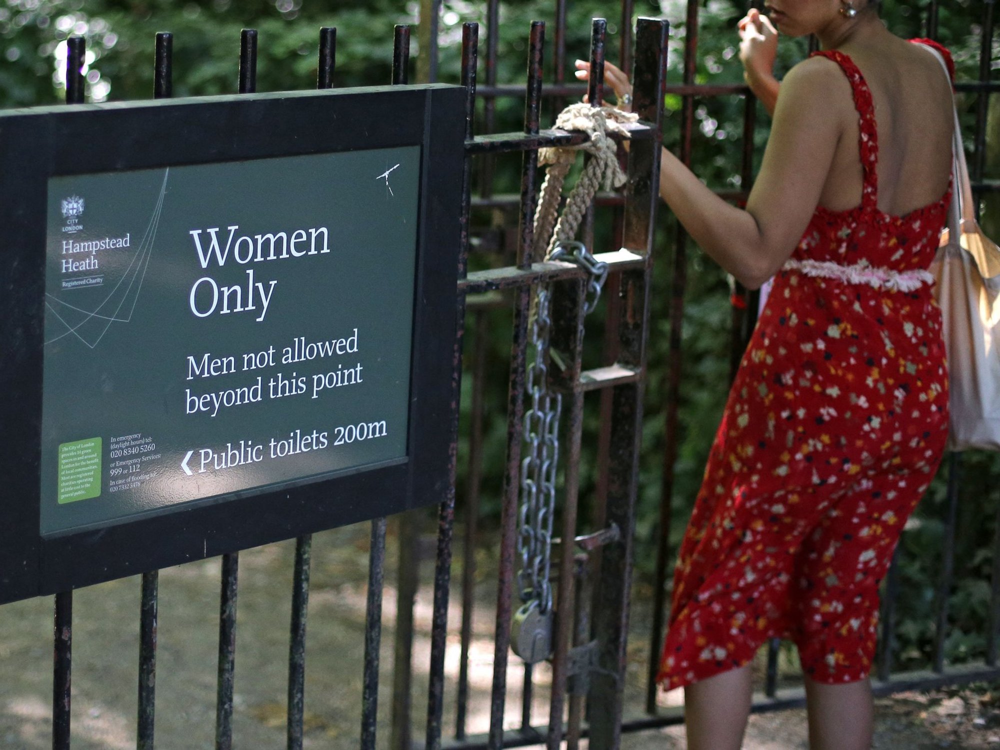 Hampstead Heath Ladies' Pond has been at the centre of the row