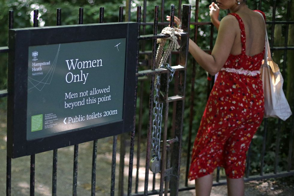 Hampstead Heath Ladies' Pond has been at the centre of the row