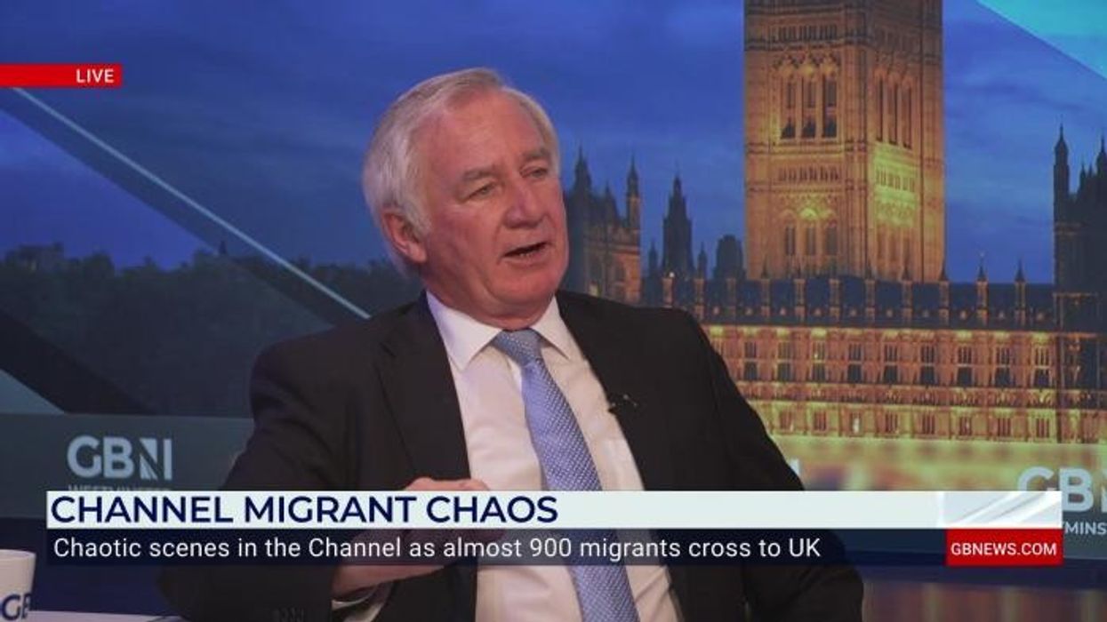 ‘Hang on a second!’ Nigel Farage in GB News clash with Geoff Hoon over Channel migrant chaos