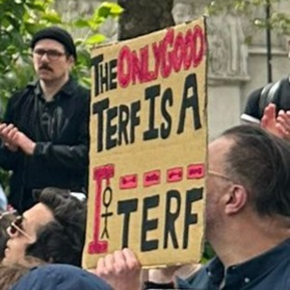 Hangman placard