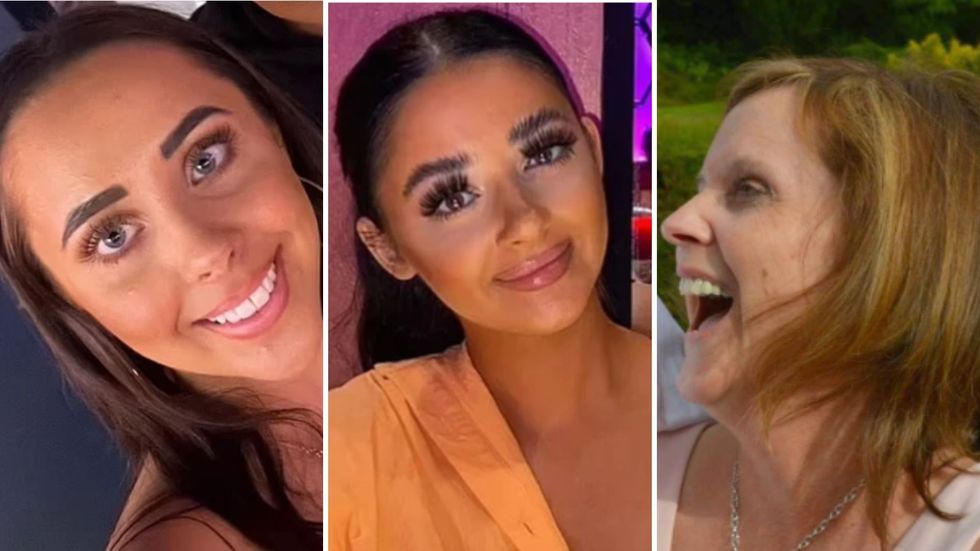 Hannah, Louise and Carol Hunt