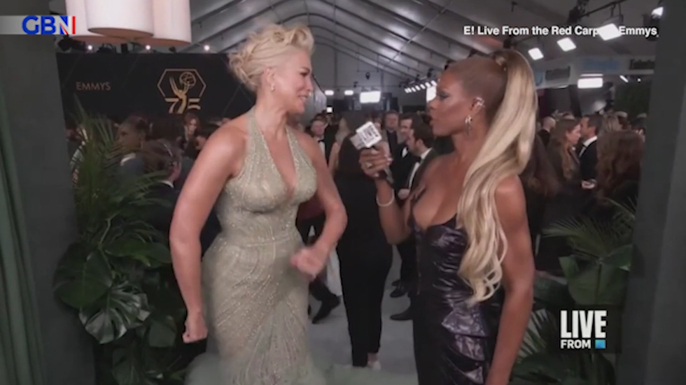 Hannah Waddingham and Laverne Cox