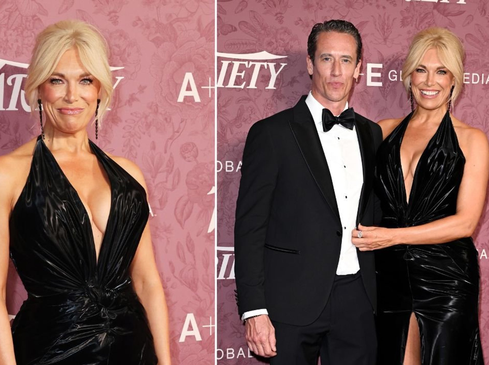 Hannah Waddingham and Nick Beresford-Cleary