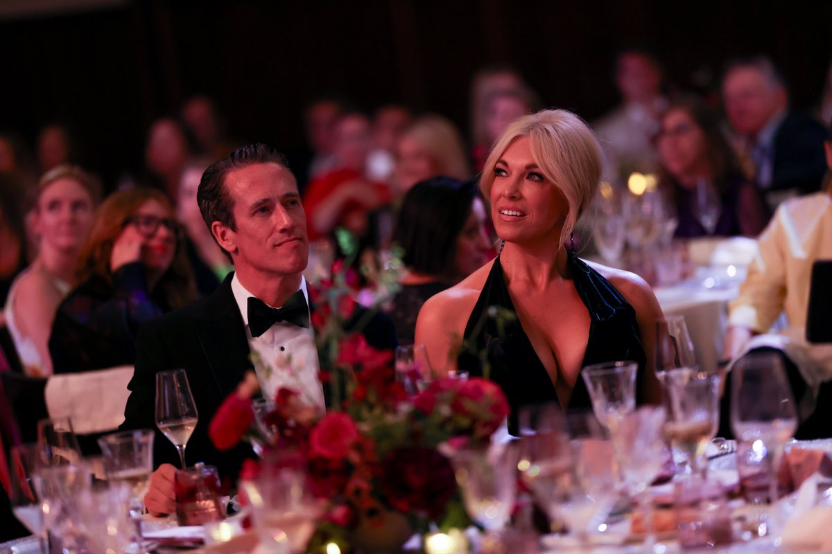 Hannah Waddingham and Nick Beresford-Cleary