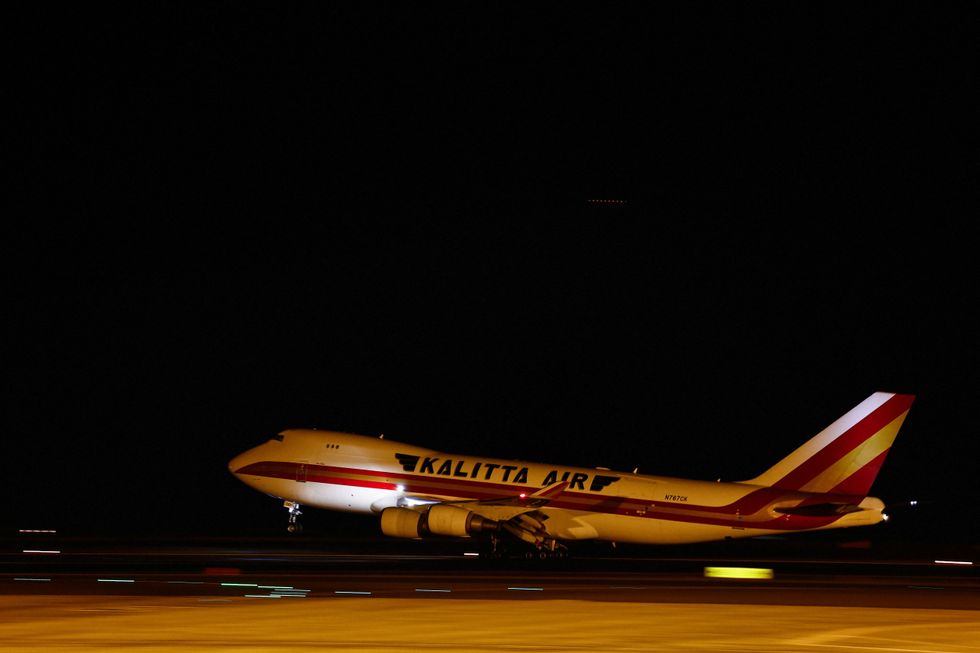 Hantavirus evacuation flight