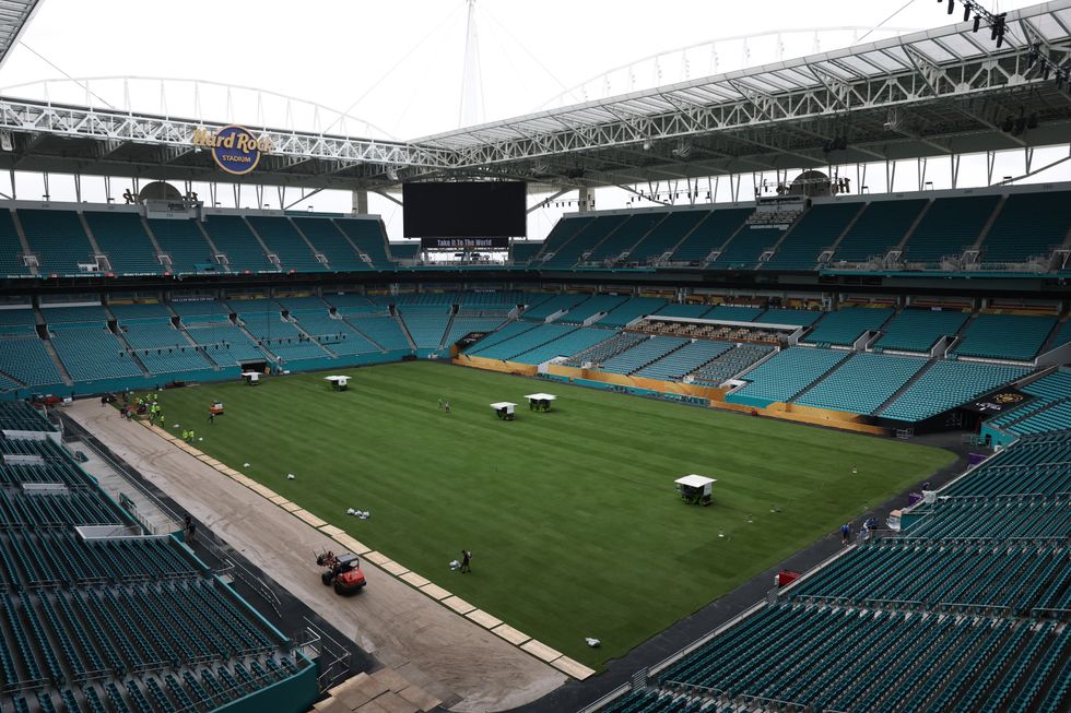 Hard Rock Stadium in Miami