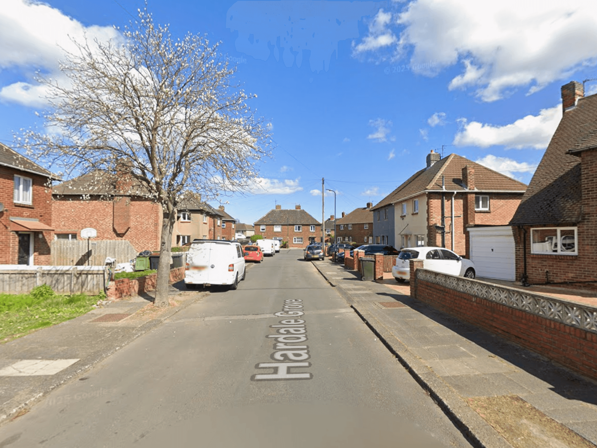 Hardale Grove, where one dog was destroyed and another recovered by police