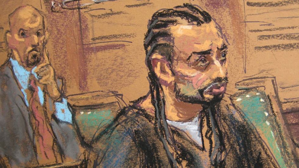 Haroon Aswet in court