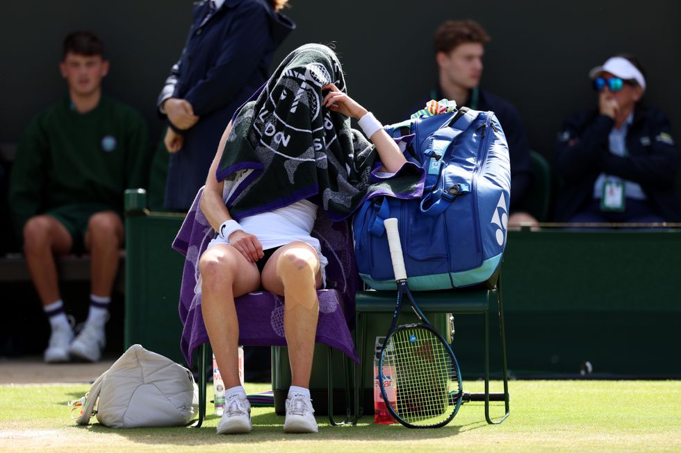 Emma Raducanu the last Brit standing as Harriet Dart collapses in