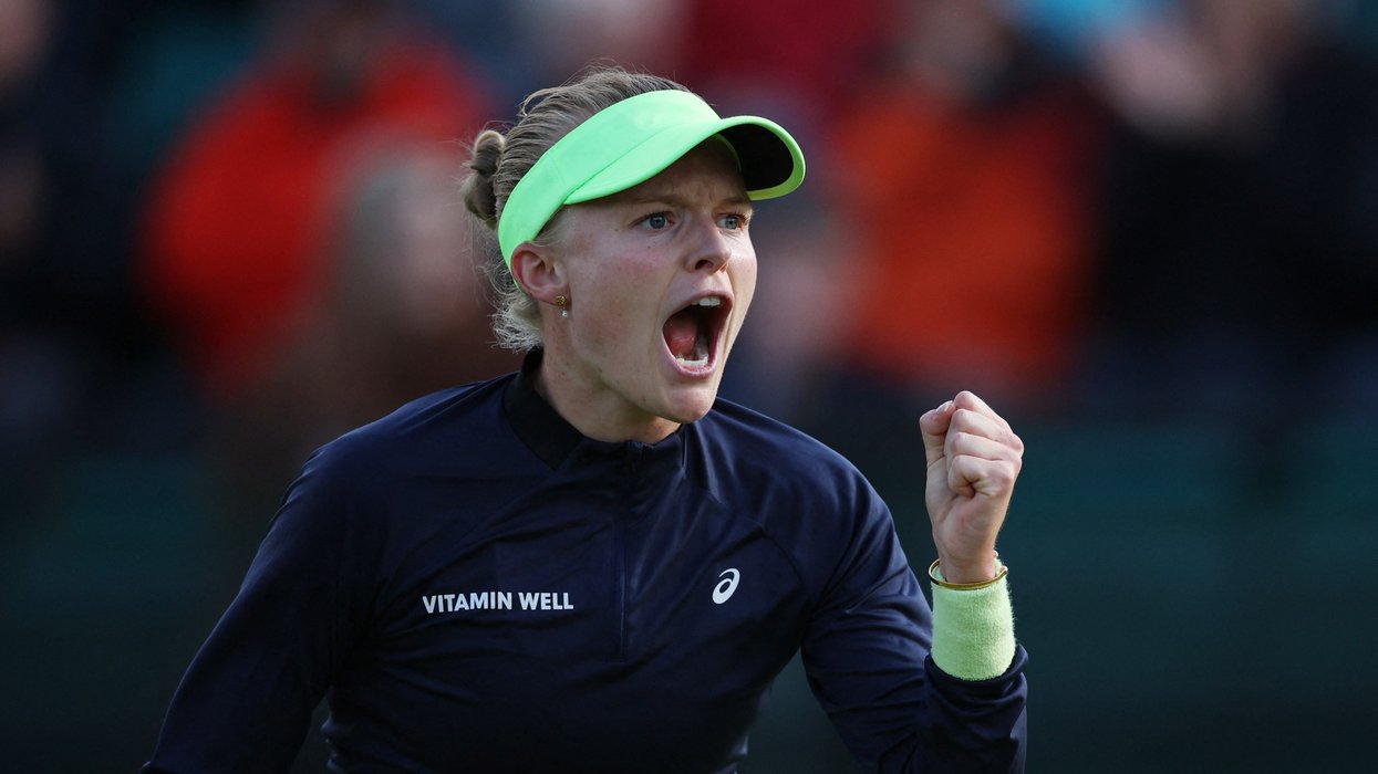 Harriet Dart was furious with the umpire