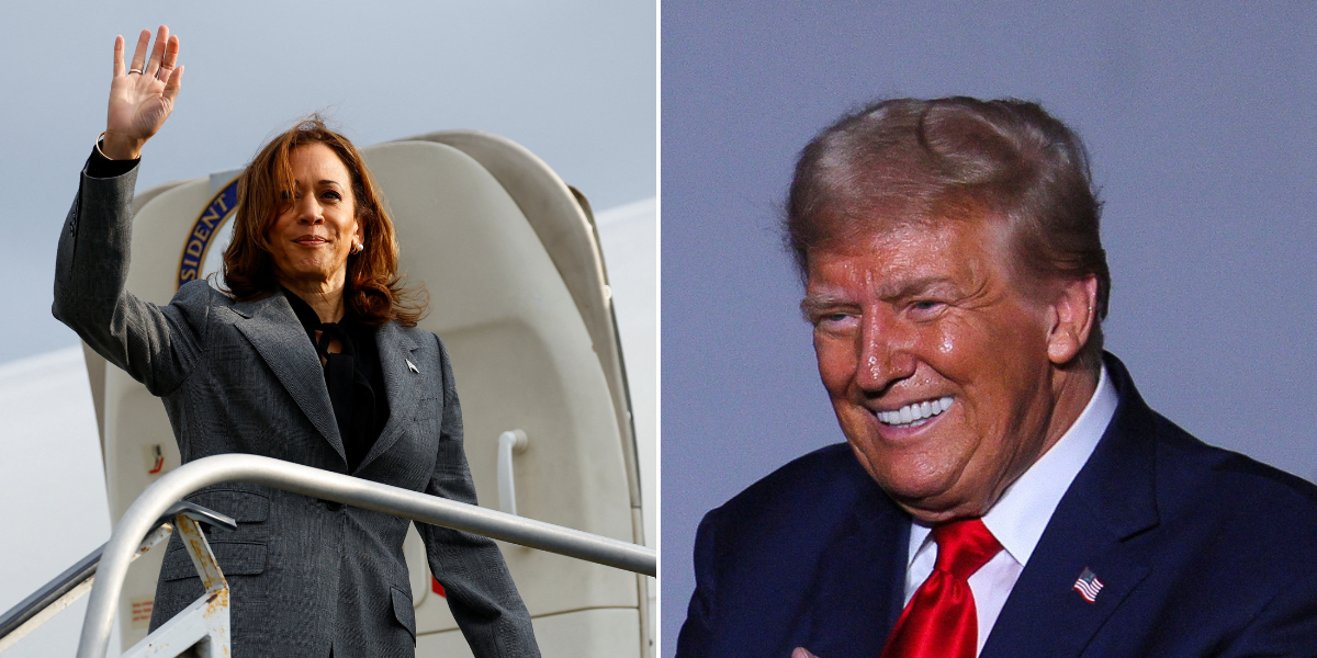 NextImg:Donald Trump polls leave Kamala Harris' team terrified as they fear error will catch them off-guard